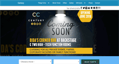 Desktop Screenshot of centurycinemas.ie
